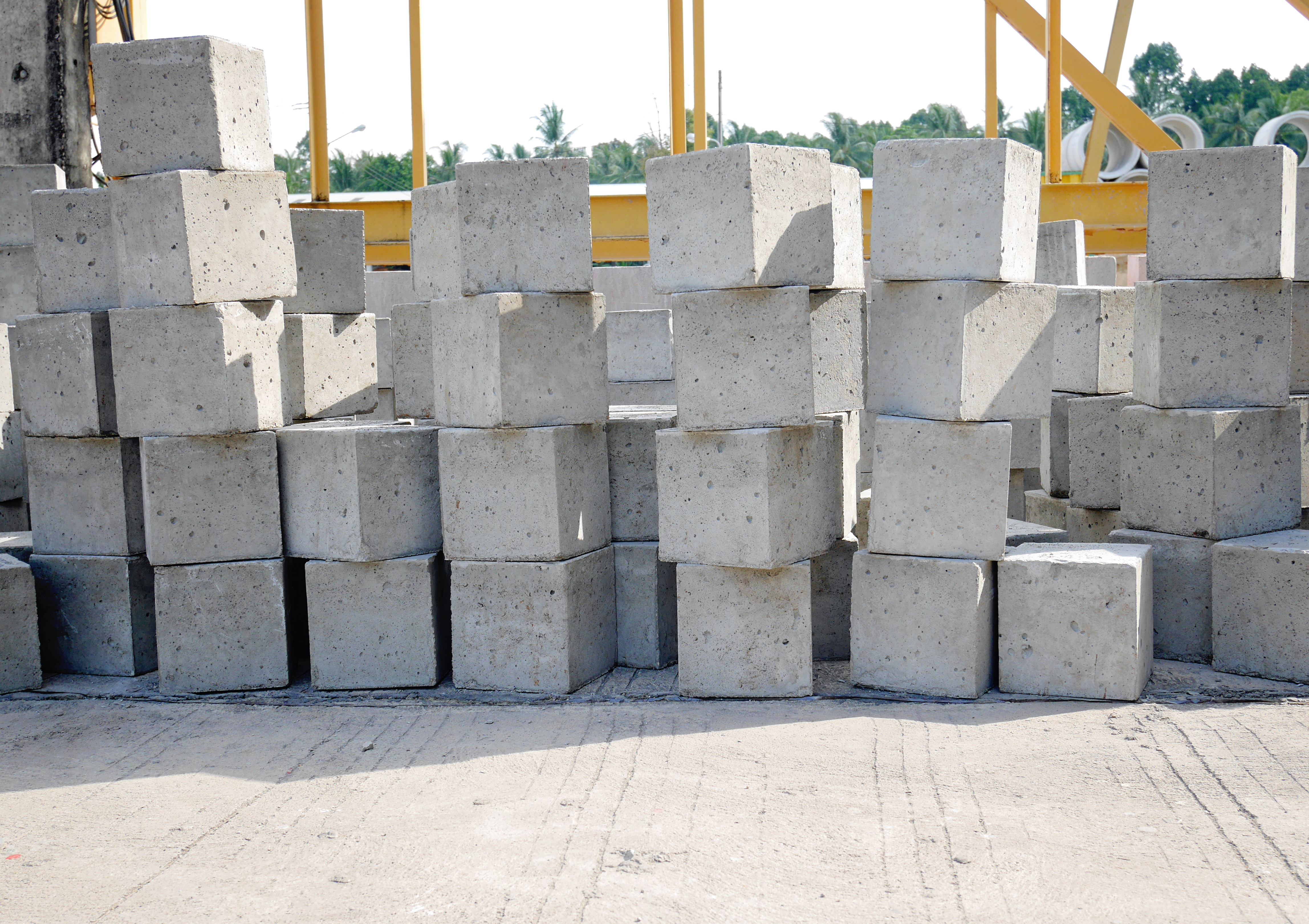 Concrete Pile Stock