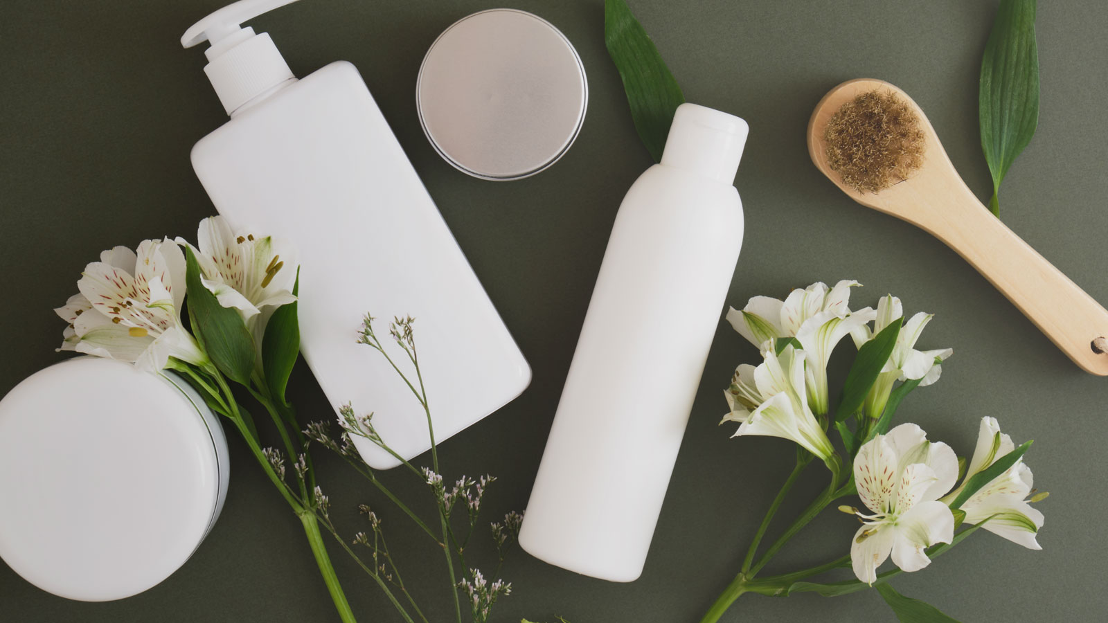 Different Cosmetic Jars 