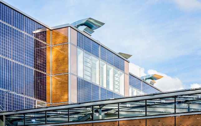 ภูมิทัศน์เมืองในเวลากลางคืน