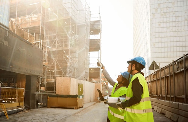 Engineers Auditing a Construction Site