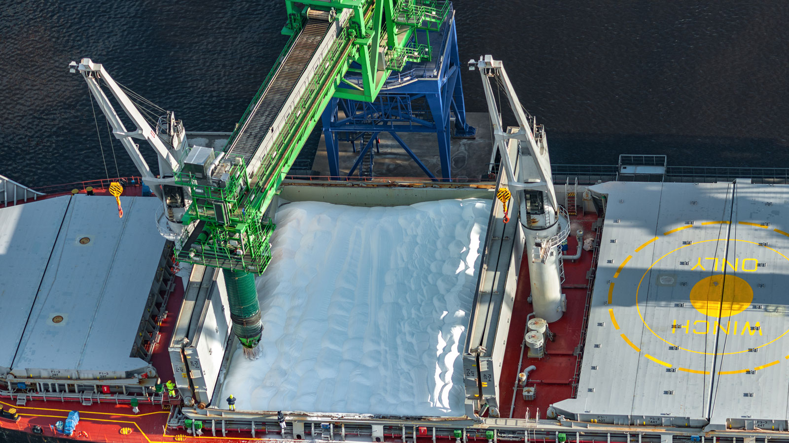 비료 건조 화학물질 및 황