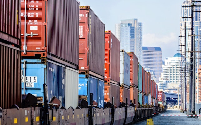 Container stack yard