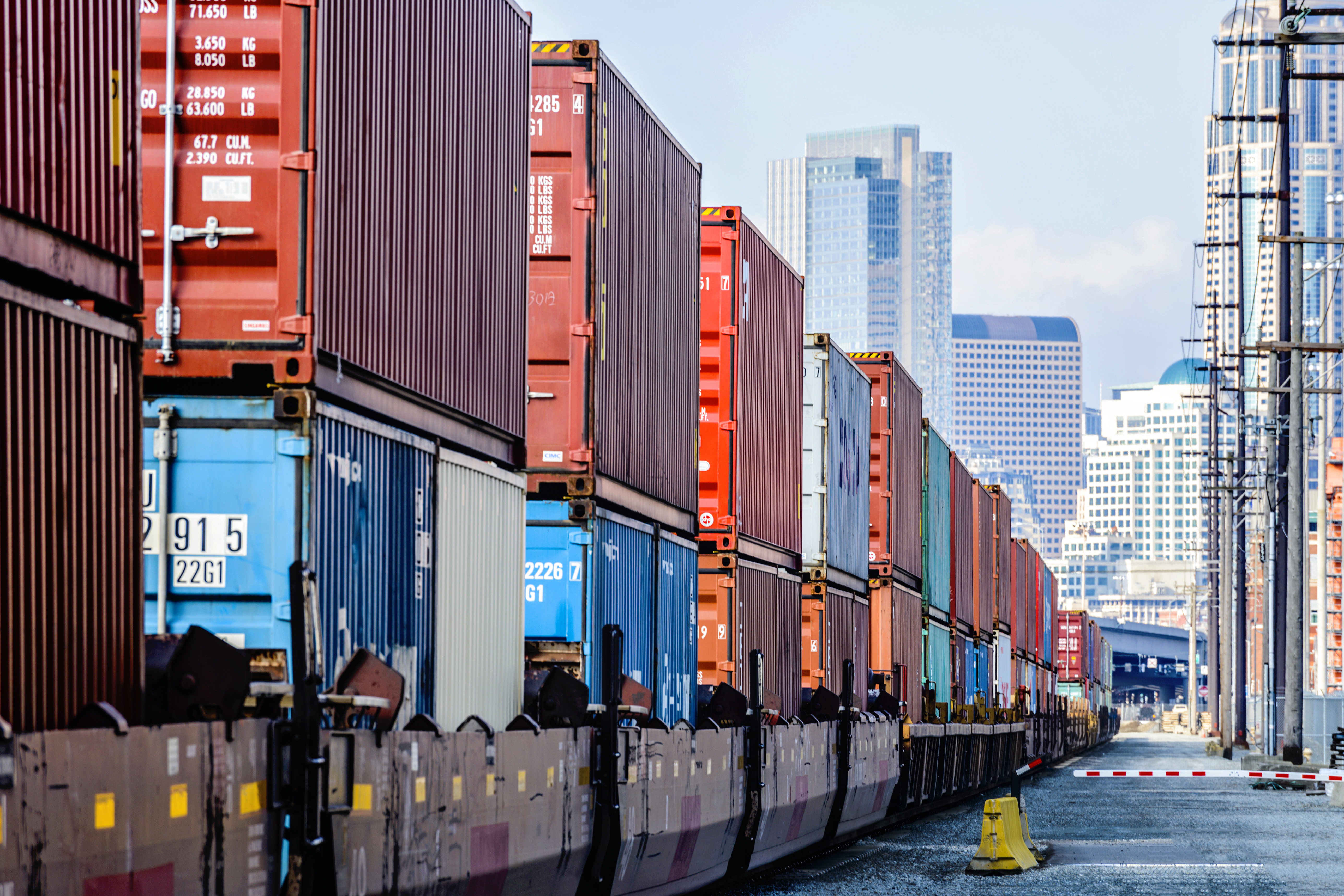 Container stack yard