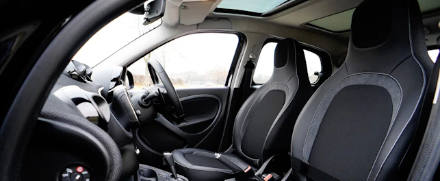 Front Seats of a Car