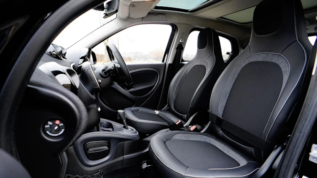 Front Seats of a Car