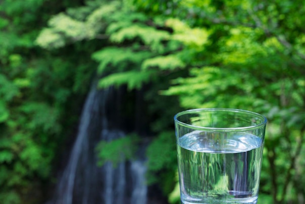 Glass of Fresh Natural Water