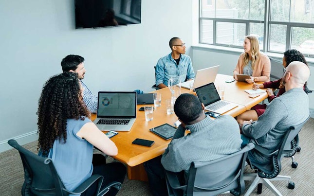 Group conference meeting