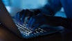 Hands on Laptop Keyboard