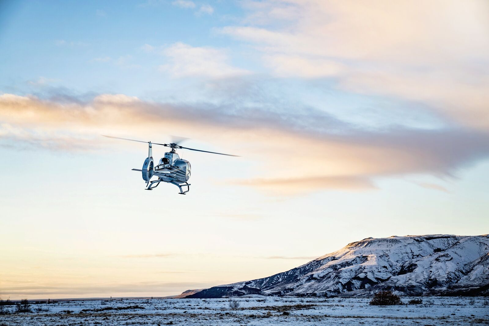 Light Trails in the City at Night