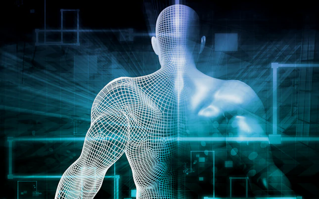 Man being examined digitally