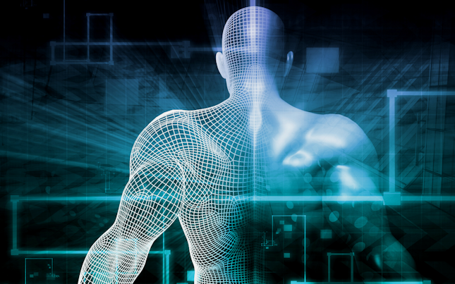 Man being examined digitally