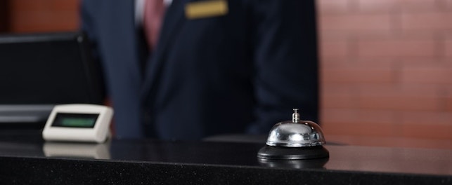 Hotel Lobby Reception Desk