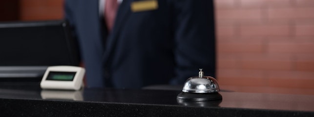Hotel Lobby Reception Desk