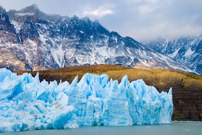 Ice Formations and Mountains