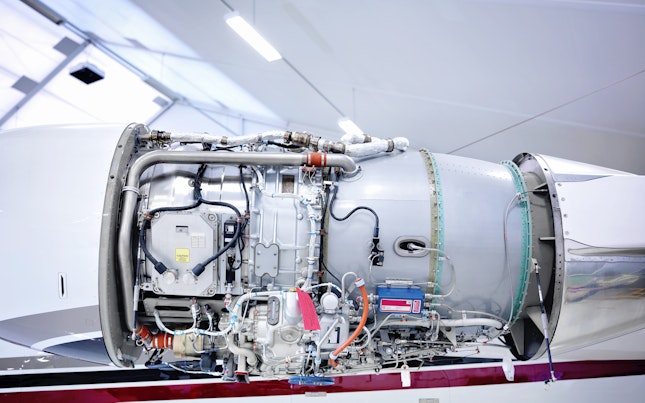 Light Trails in the City at Night