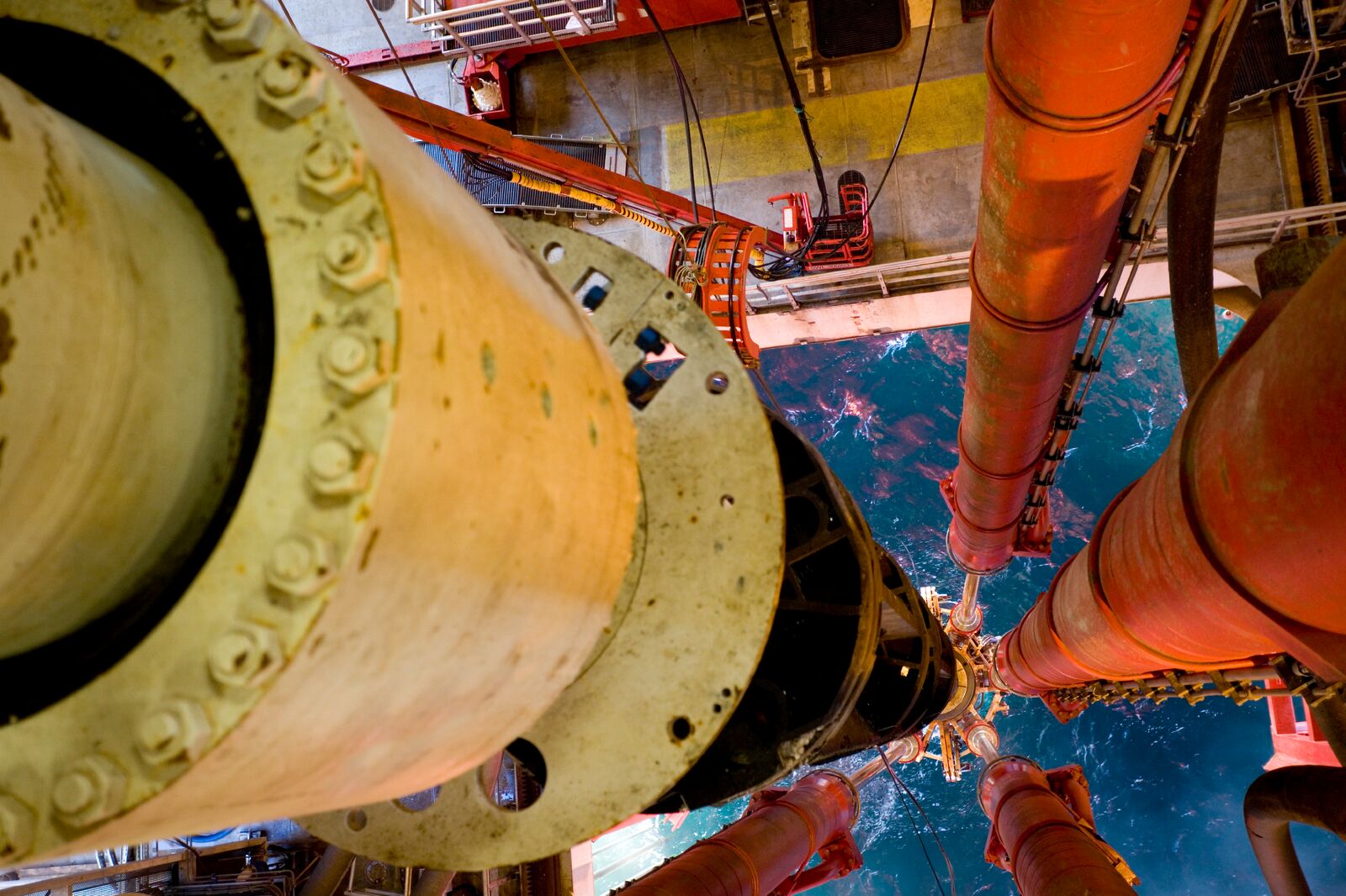 Planta de refinería de petróleo y gas