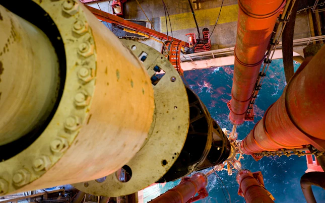 Planta de refinería de petróleo y gas