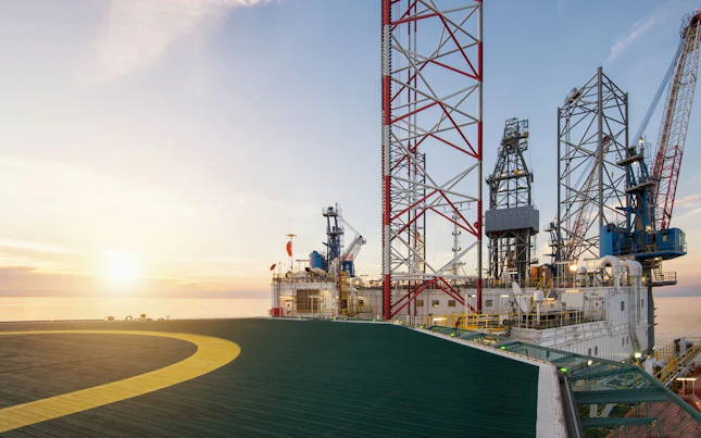 Planta de refinería de petróleo y gas