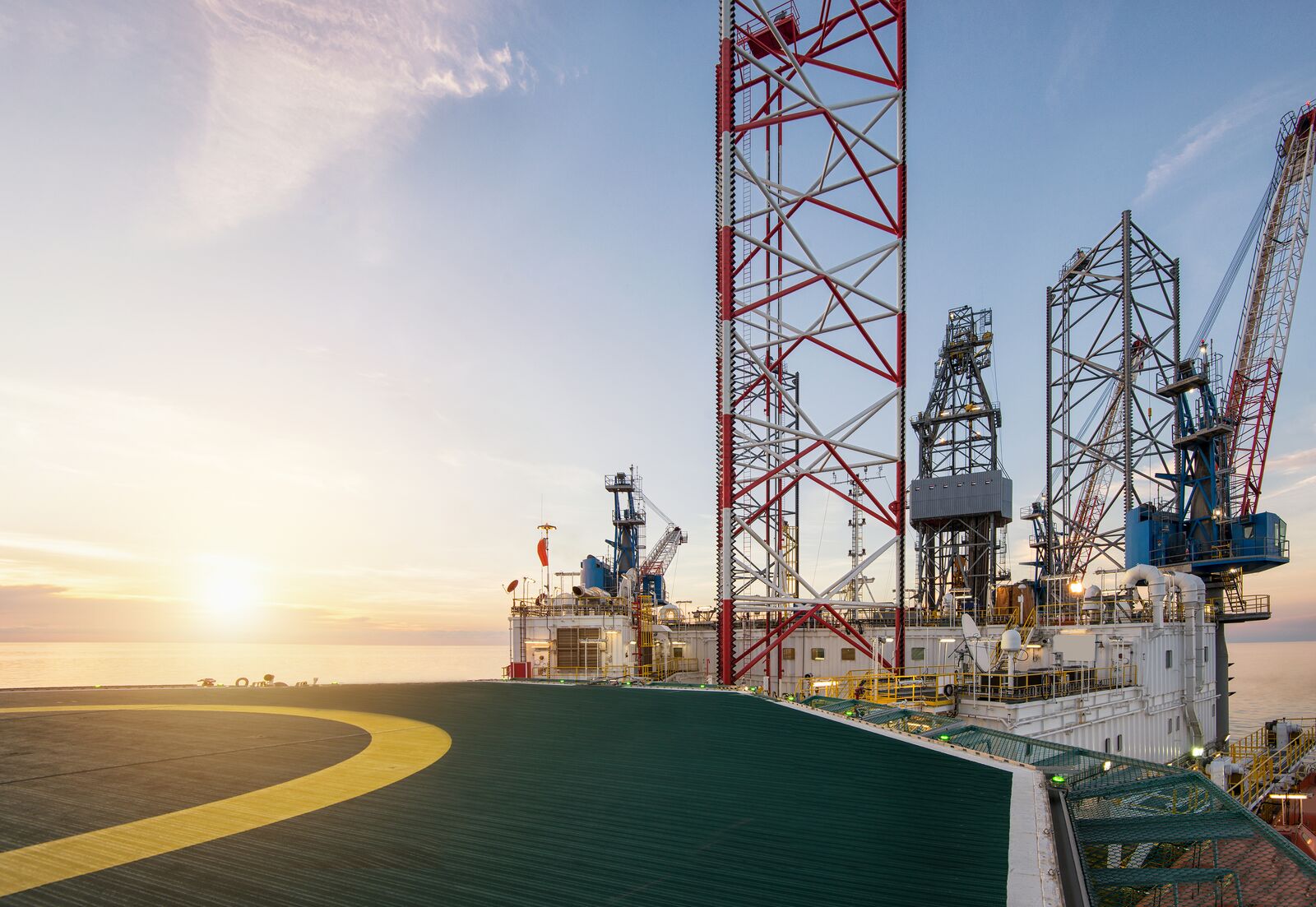 Planta de refinería de petróleo y gas