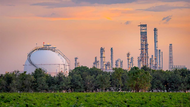 Oil and Gas Refinery Plant