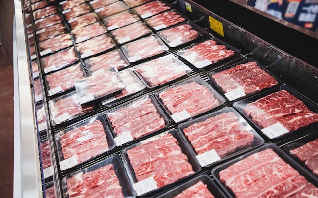 Microbes in a testing glass plate