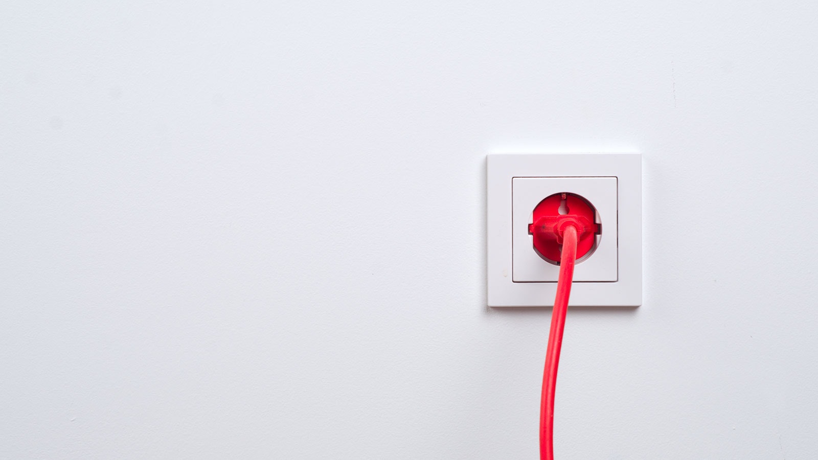 Plug Outlet on the Wall