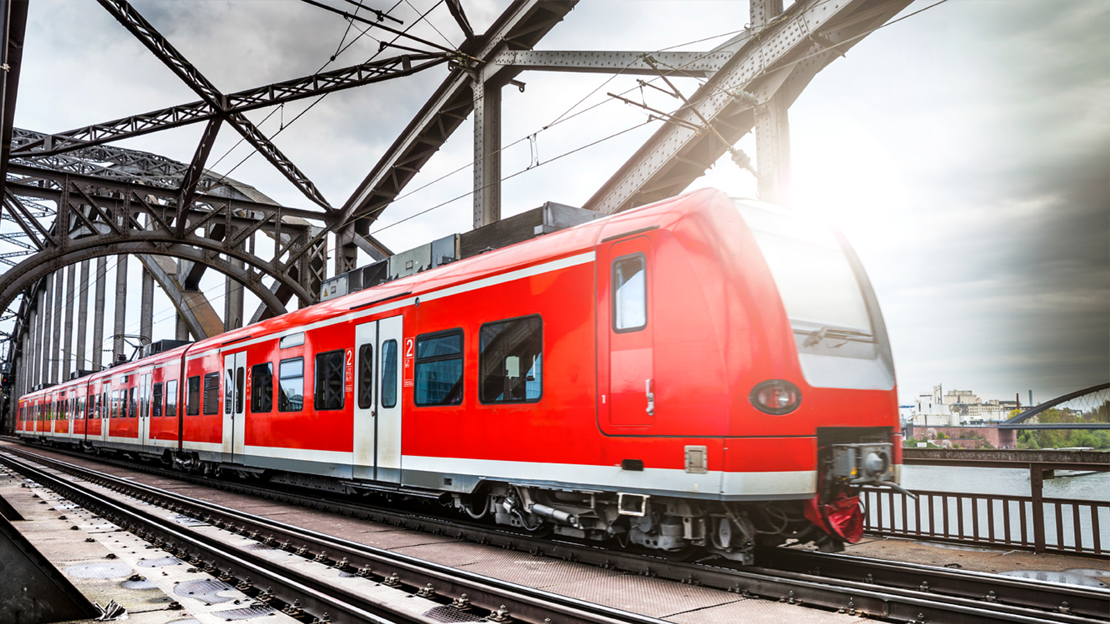 Productie van treinwagons