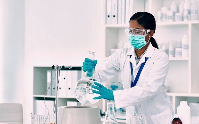 Lady wearing down jacket