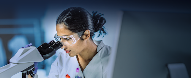 Scientist Working in a Laboratory