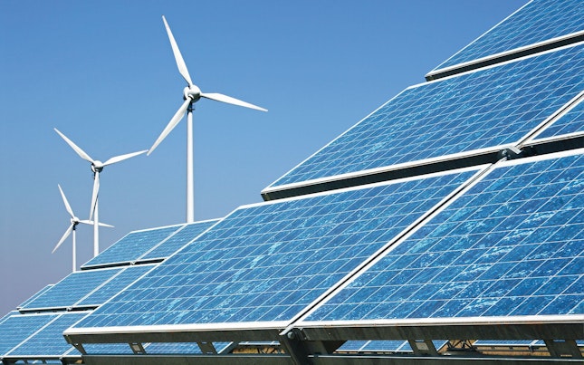 Solar Panels and Wind Turbines