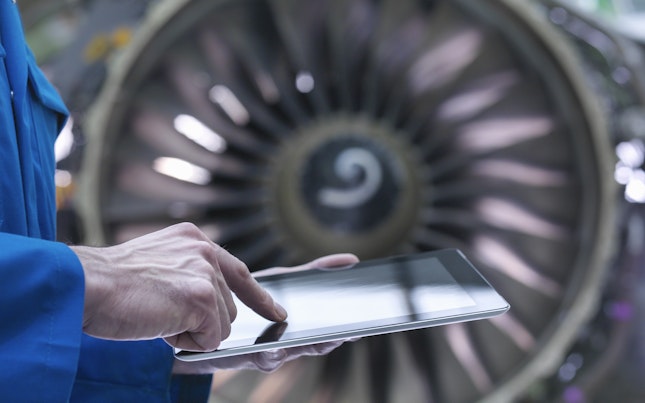 Light Trails in the City at Night