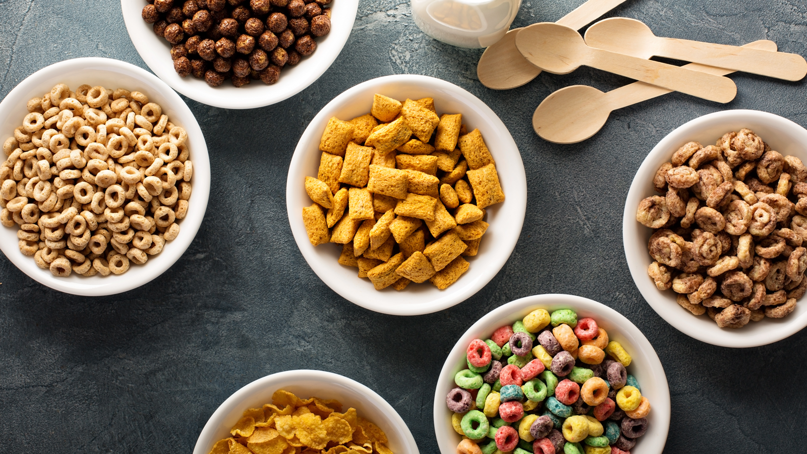 Variety of Cereals 