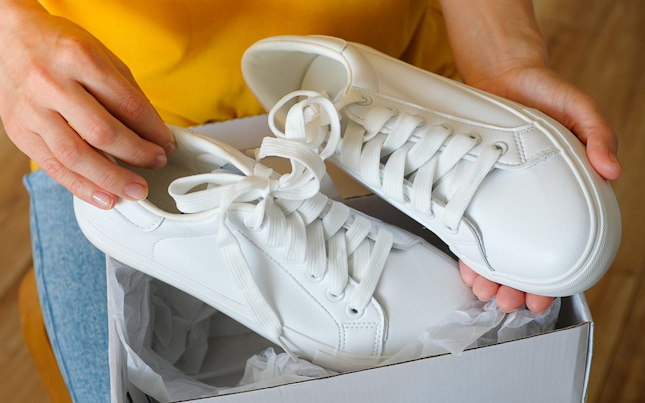 White Pair of Shoes 