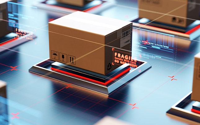 Concept de logistique automatique