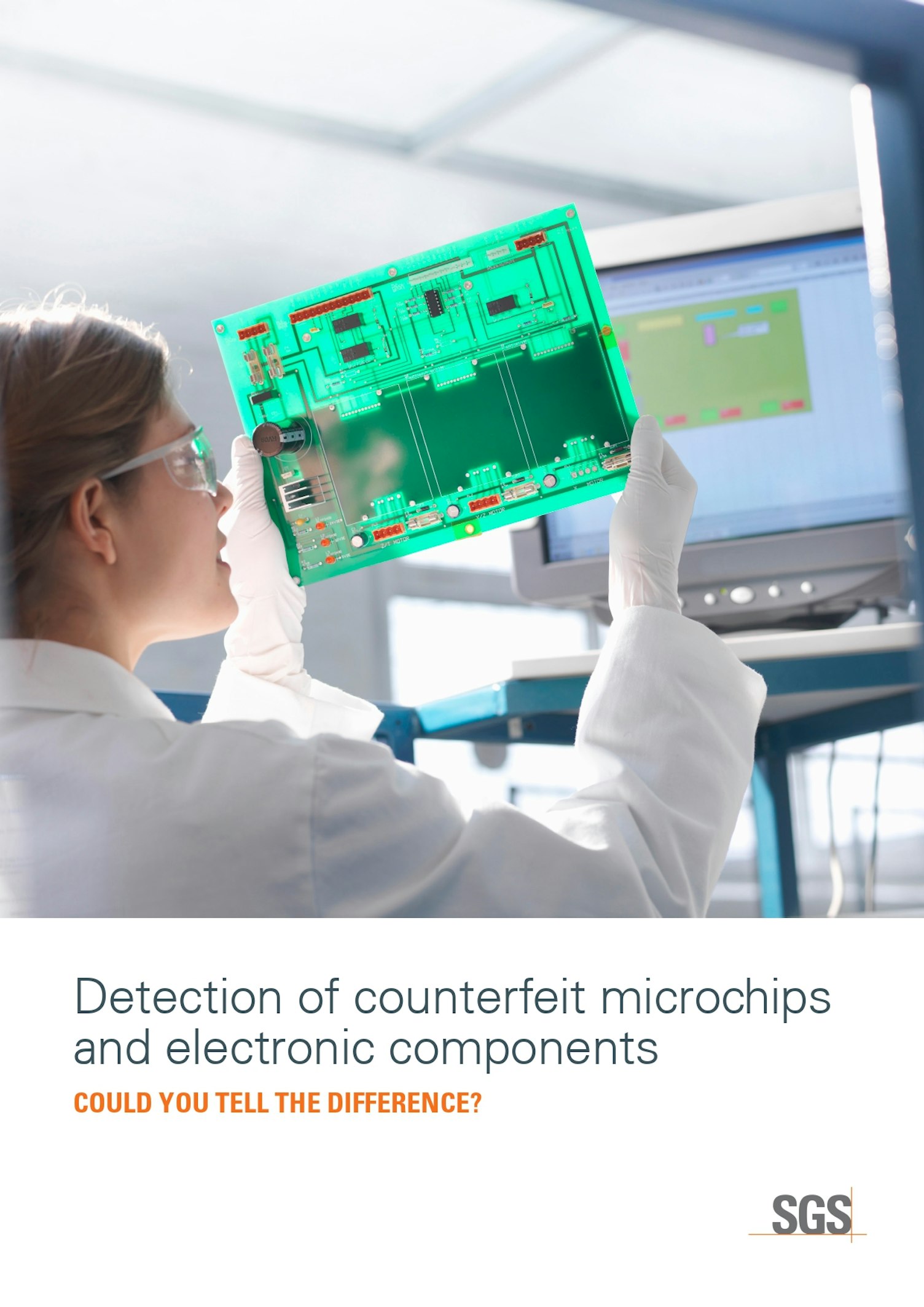 Detection of Counterfeit Microchips and Electronic Components