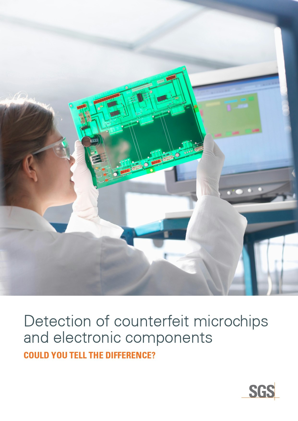 Detection of Counterfeit Microchips and Electronic Components