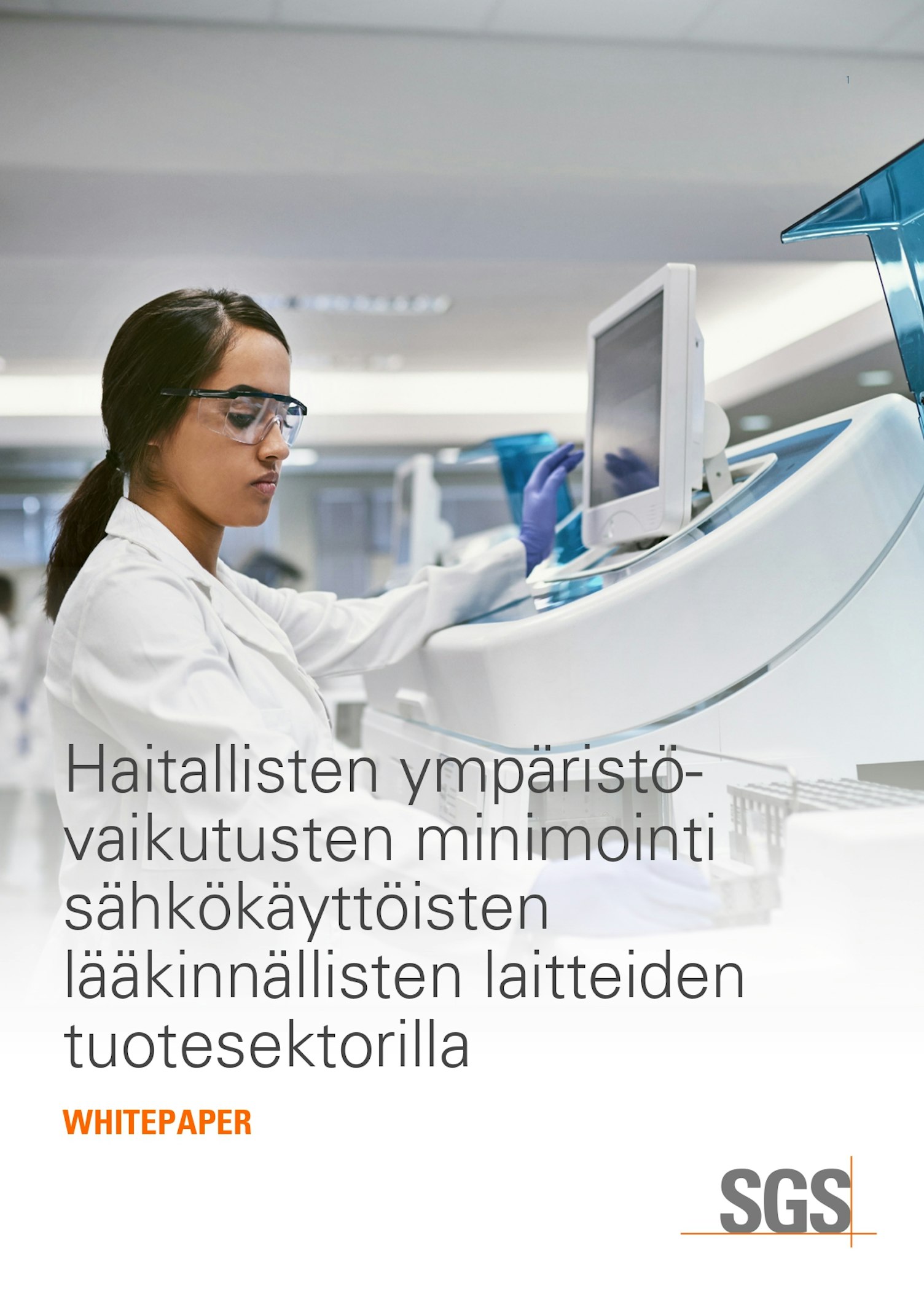 Haitallisten ymparistovaikutusten minimointi sahkokayttoisten laakinnallisten laitteiden tuotesektorilla